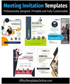5+ FREE Meeting Invitation Templates for any Business