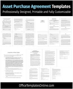 15+ FREE Asset Purchase Agreement Templates to Simplify Your Business Deals