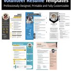 18 Professional Volunteer Resume Templates for Your Next Opportunity