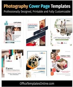 7+ Free Cover Page Templates for Photography Books – Download Now!