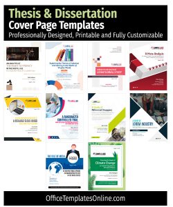 business plan front page template