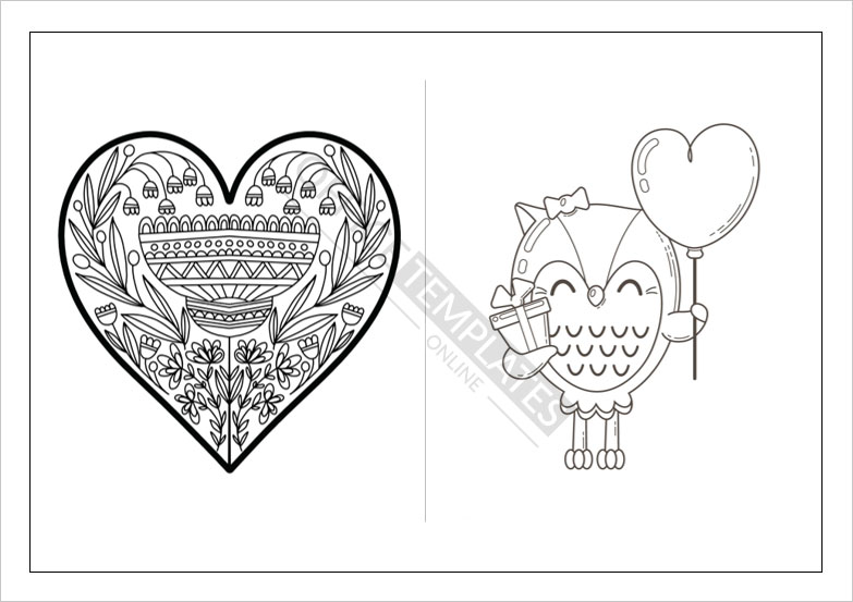 22+ Heart Mandala Coloring Pages