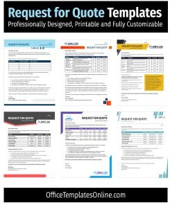 Boost Your Procurement Efficiency with our 6+ FREE Request for Quote RFQ Templates