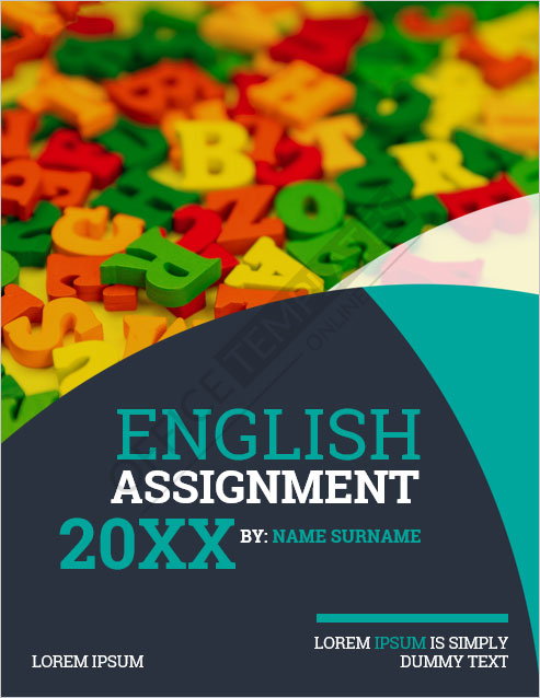 assignment english term