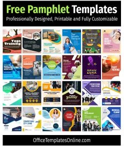 25+ Free Dynamic MS Word Pamphlet Templates for Every Occasion