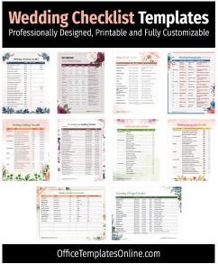 10+ Free Wedding Planning Checklist Templates in MS Word