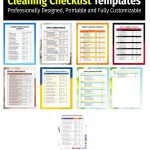 8+ Free Cleaning Checklist Templates to Enhance Your Environment