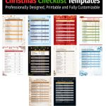 16+ Free Christmas Checklist Templates: Holiday Happiness at Your Fingertips