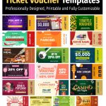 Enhance Your Events with 20+ Unique and Free Ticket Voucher Templates
