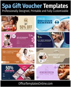 Relaxation Redefined: Explore Free 8+ Spa Voucher Templates