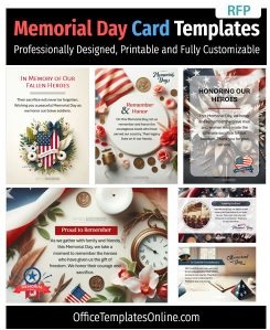 Share Your Appreciation: Free Memorial Day Card Templates