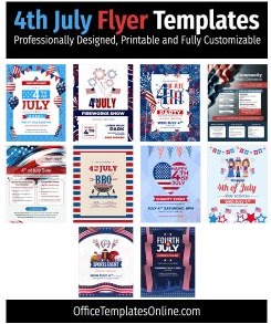 Make it Memorable: Free 4th of July Flyer Templates