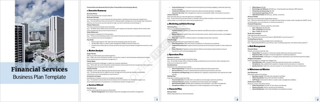 financial-services-business-plan-template