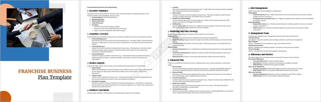 franchise-business-plan-template