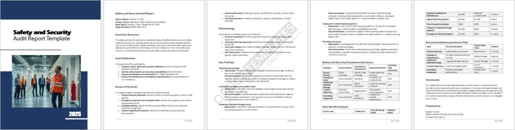 safety-and-security-audit-report-template