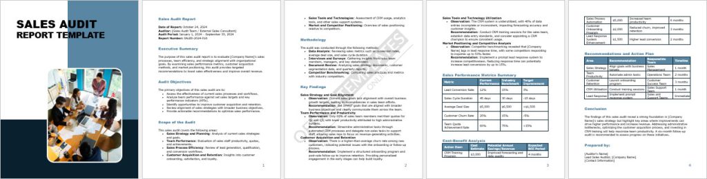 sales-audit-report-template
