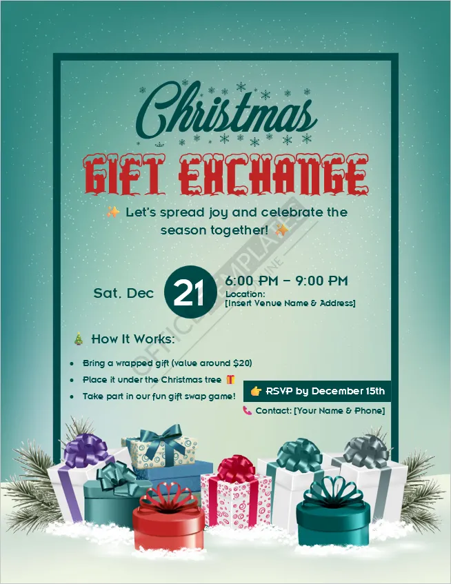 24-free-christmas-flyer-templates-download-edit-in-word for Free Printable Christmas Flyer Templates Word 24 Free Christmas Flyer Templates | Download & Edit in Word for Free Printable Christmas Flyer Templates Word