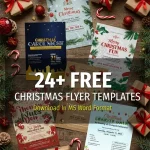 24 Free Christmas Flyer Templates (Word/DOCX) – Printable & Editable