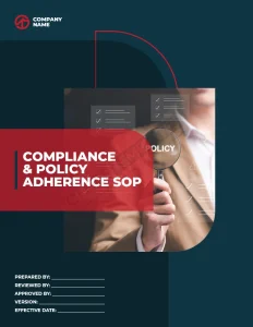Compliance & Policy Adherence SOP Template