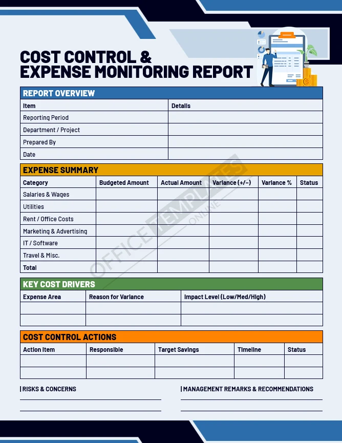Cost-Control-&-Expense-Monitoring-Report