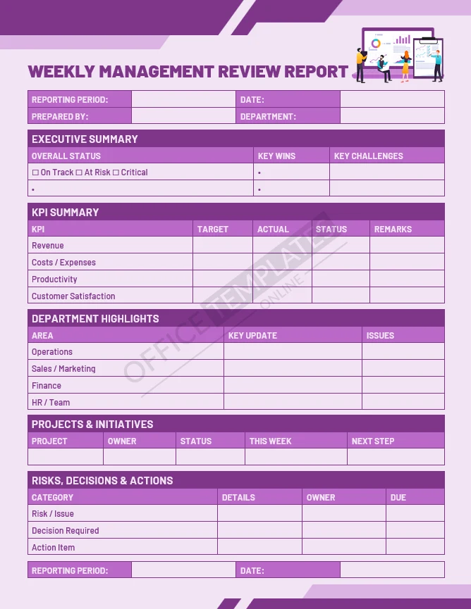 Weekly-Management-Review-Report