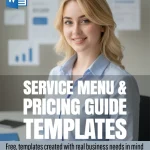 Free Service Menu & Pricing Guide Templates (Editable Word Files)