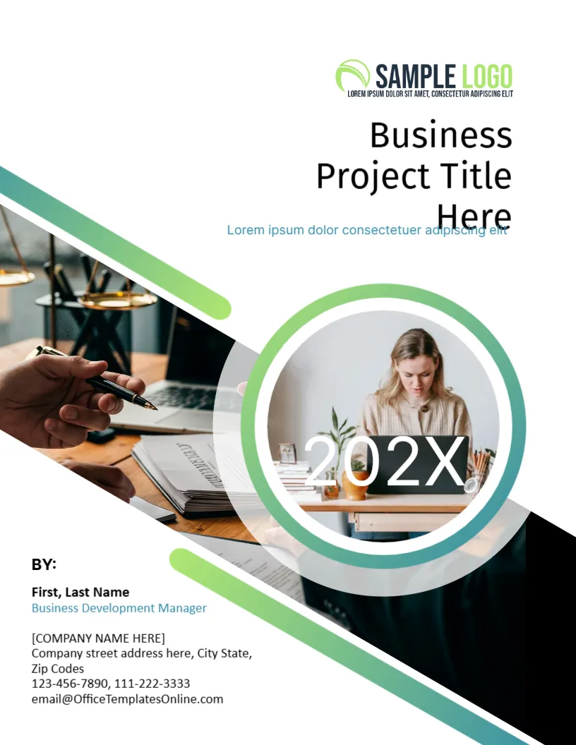 Cover Page for Final Project
