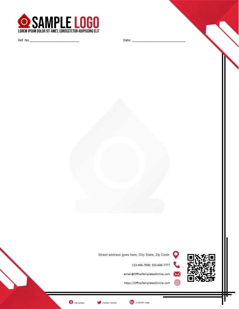 Letterhead for Creative Business