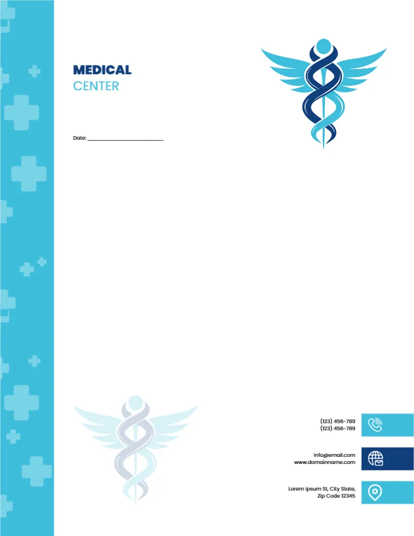 Letterhead for Medical Practice