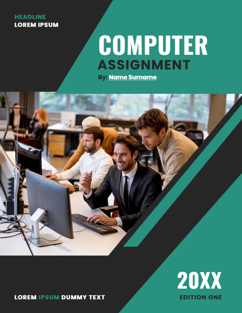 Computer Assignment Cover Page