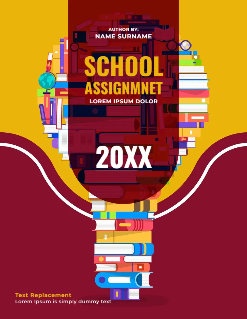 School Assignment Cover Page