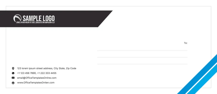 Event Invitation Envelope Template