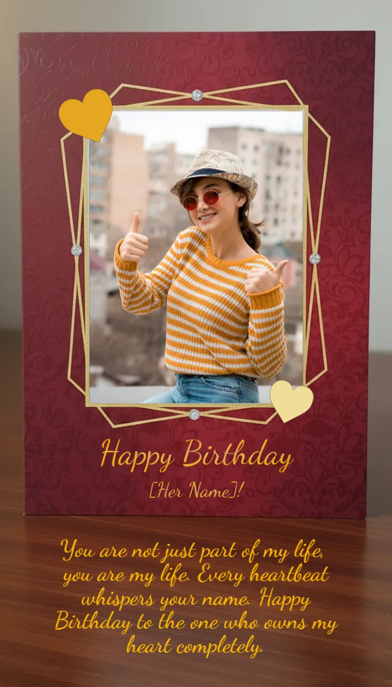 Happy Birthday Love Card