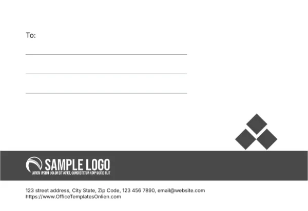 C8 Size Envelope Design