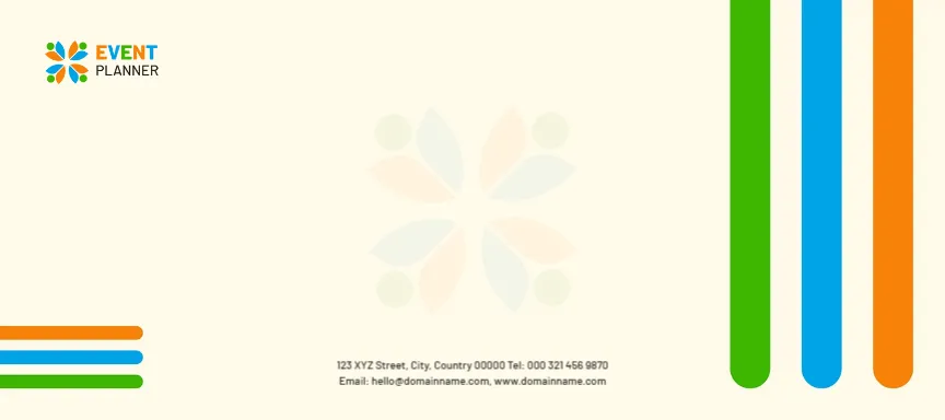 Envelope Template for Event Planner