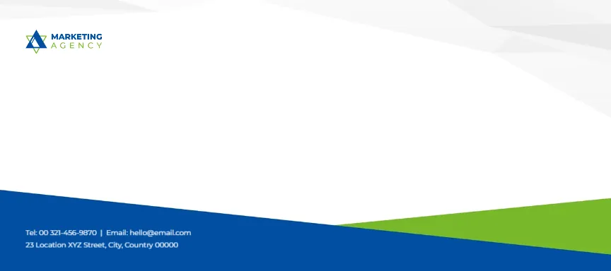 Envelope Template for Marketing Agency