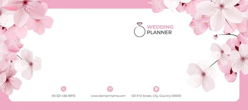 Envelope Template for Wedding Planner