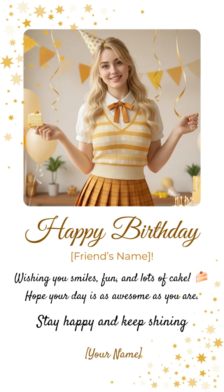 Short & Cute Template (Quick Card)