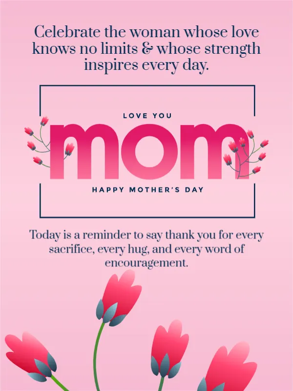 Heartwarming Mother’s Day Design to Celebrate Mom’s Love