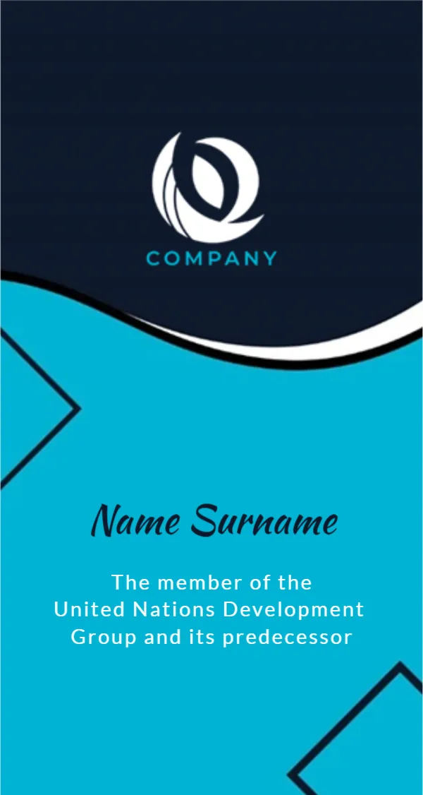 Name Tag Template for Personalized Identification
