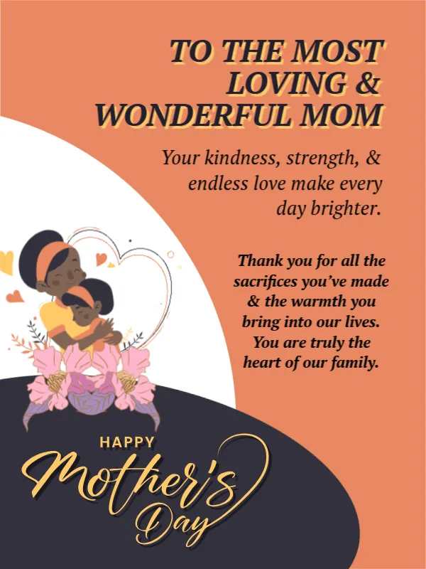 Loving Message to Celebrate Mom on Her Special Day