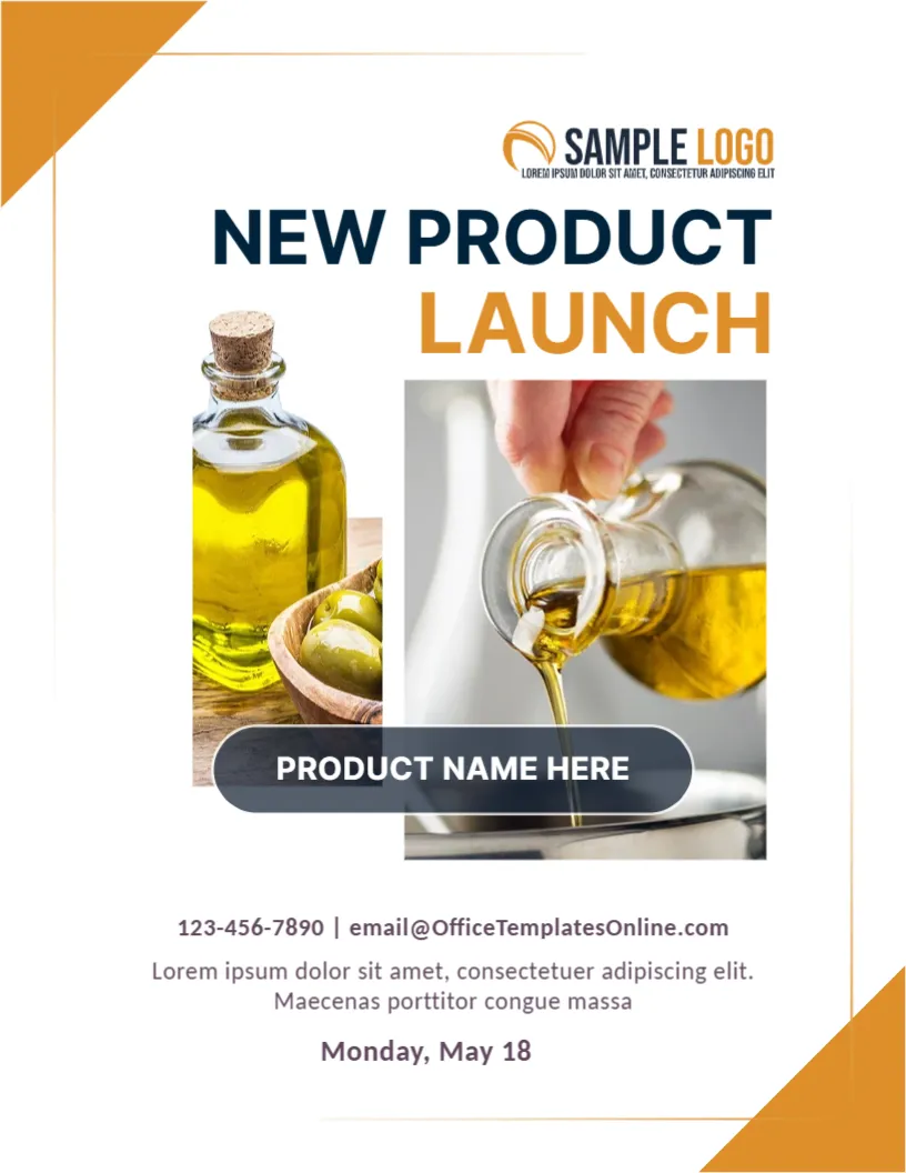 Announcement Template for New Product