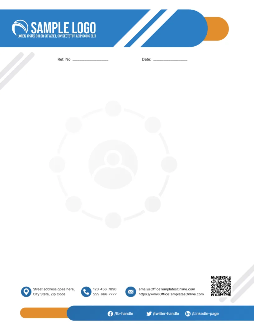Modern Letterhead Design