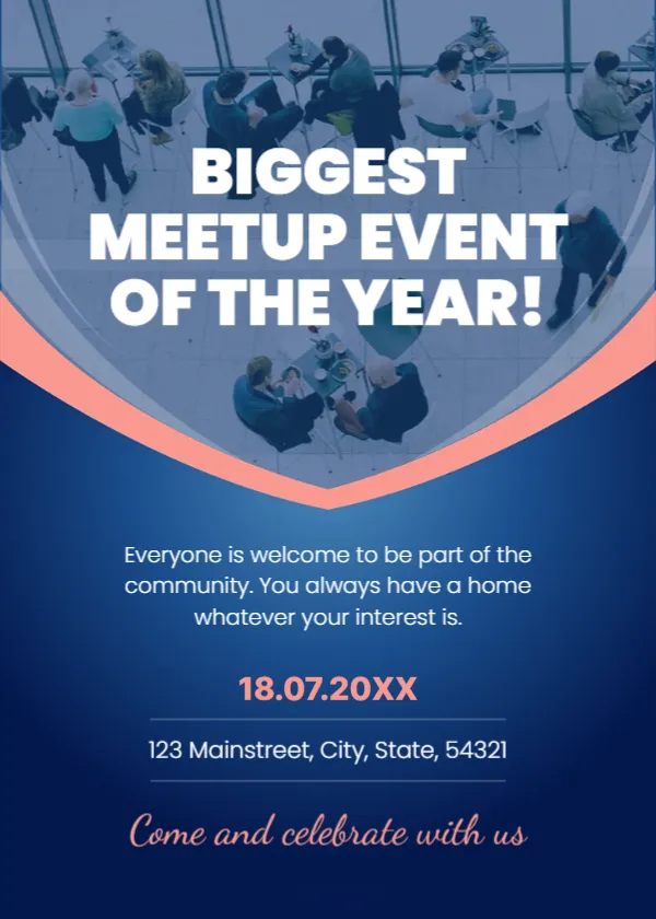 Announcement Template for Meetup Event