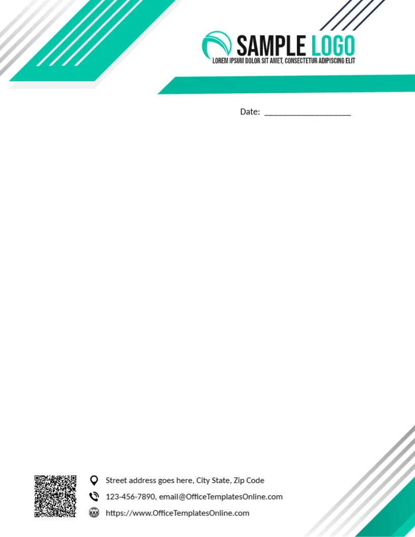 Company Letterhead Template