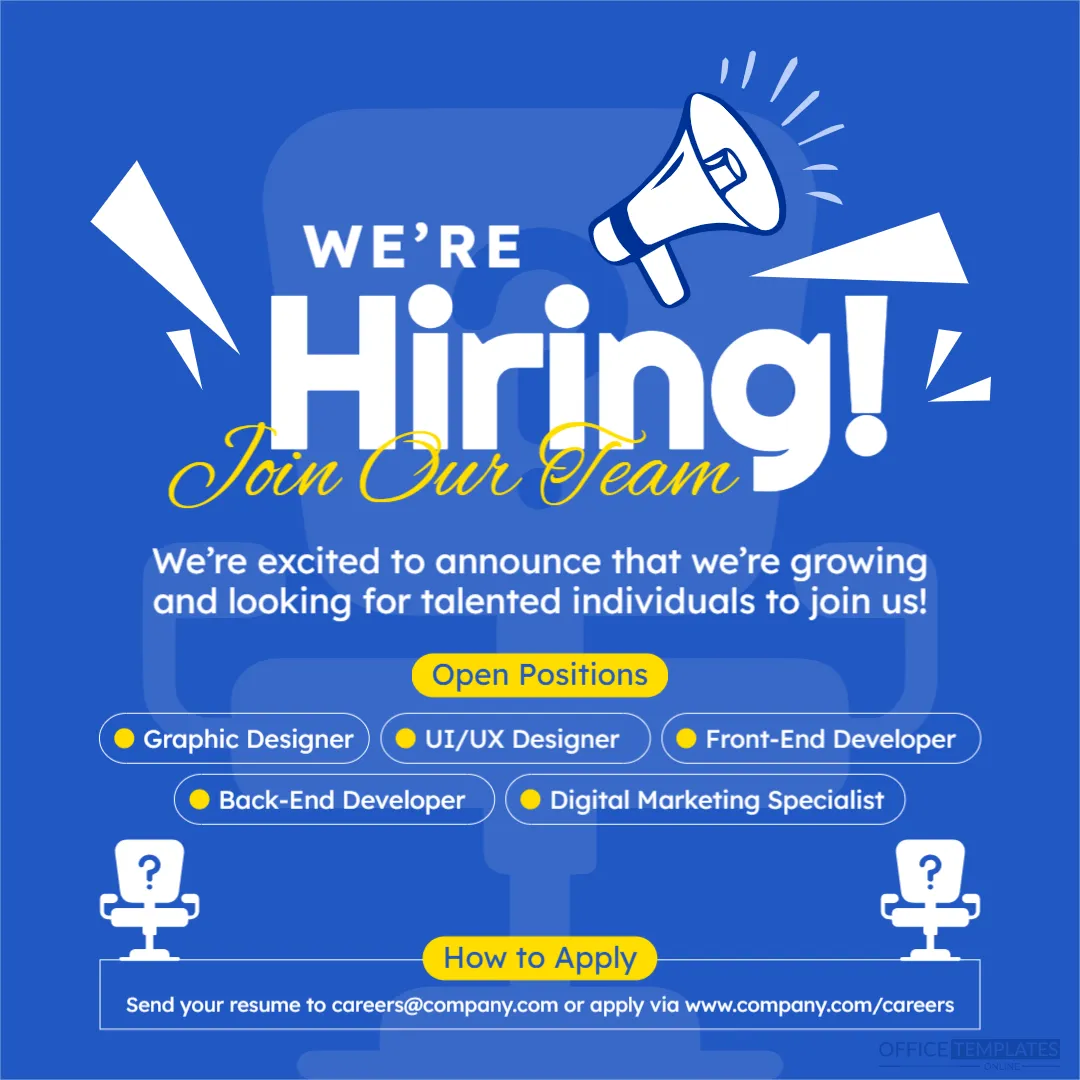 Hiring Announcement (LinkedIn Style)