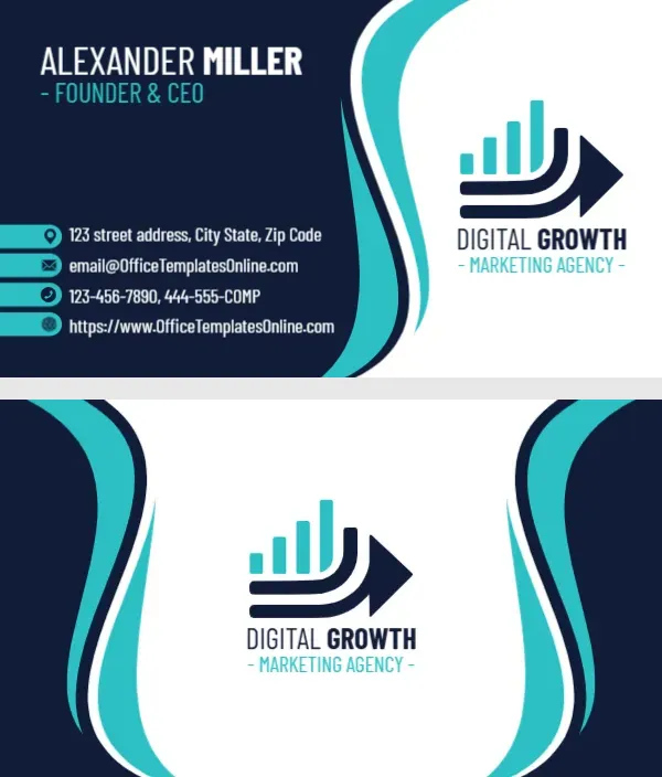 Digital Marketing Agency Card