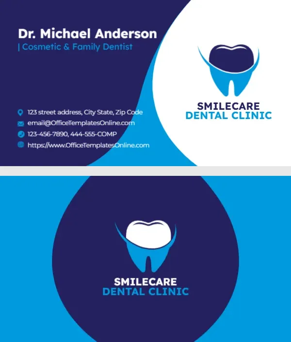 Dentist Clinic Business Card