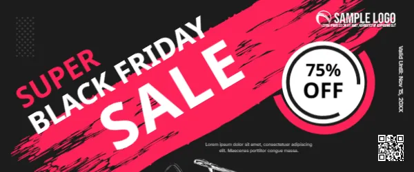 Black Friday Sale Coupon Template