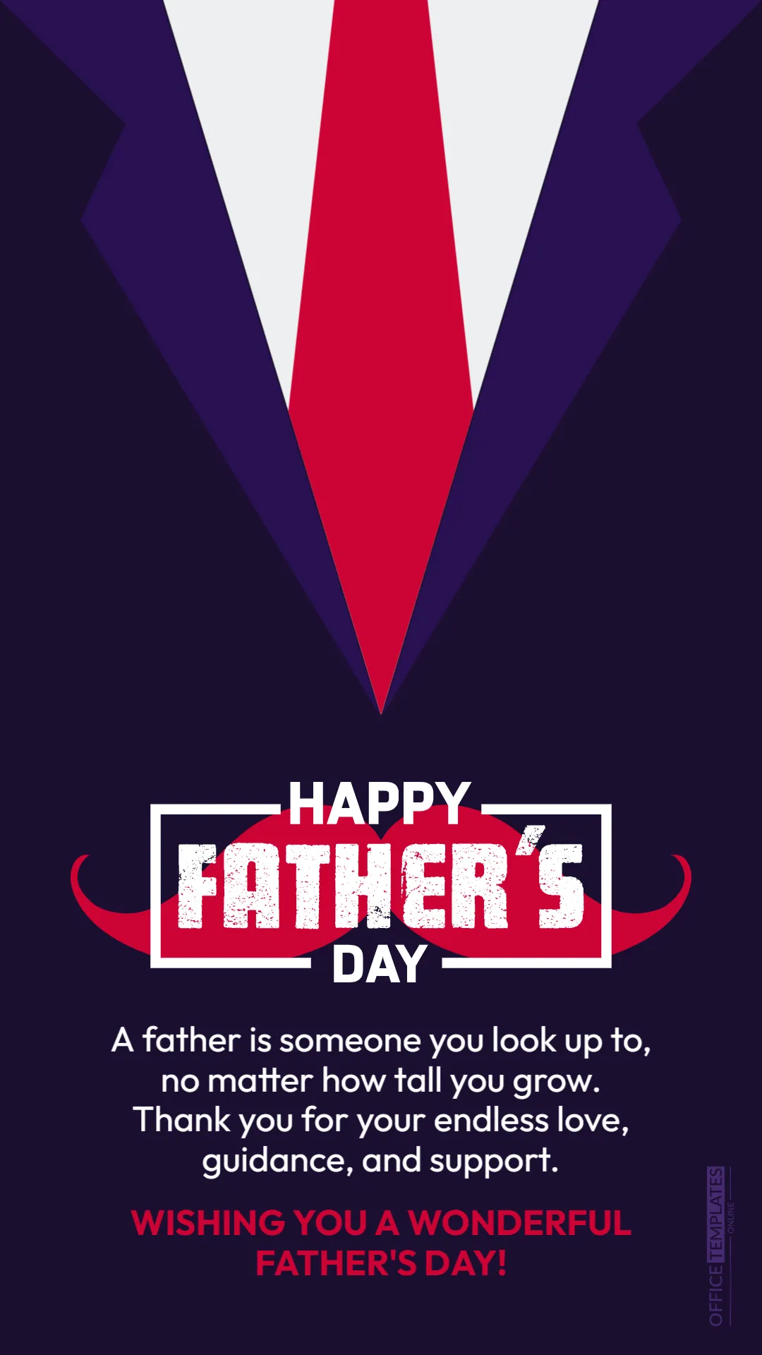 Father’s Day WhatsApp Status Story Template – Edit & Share Online